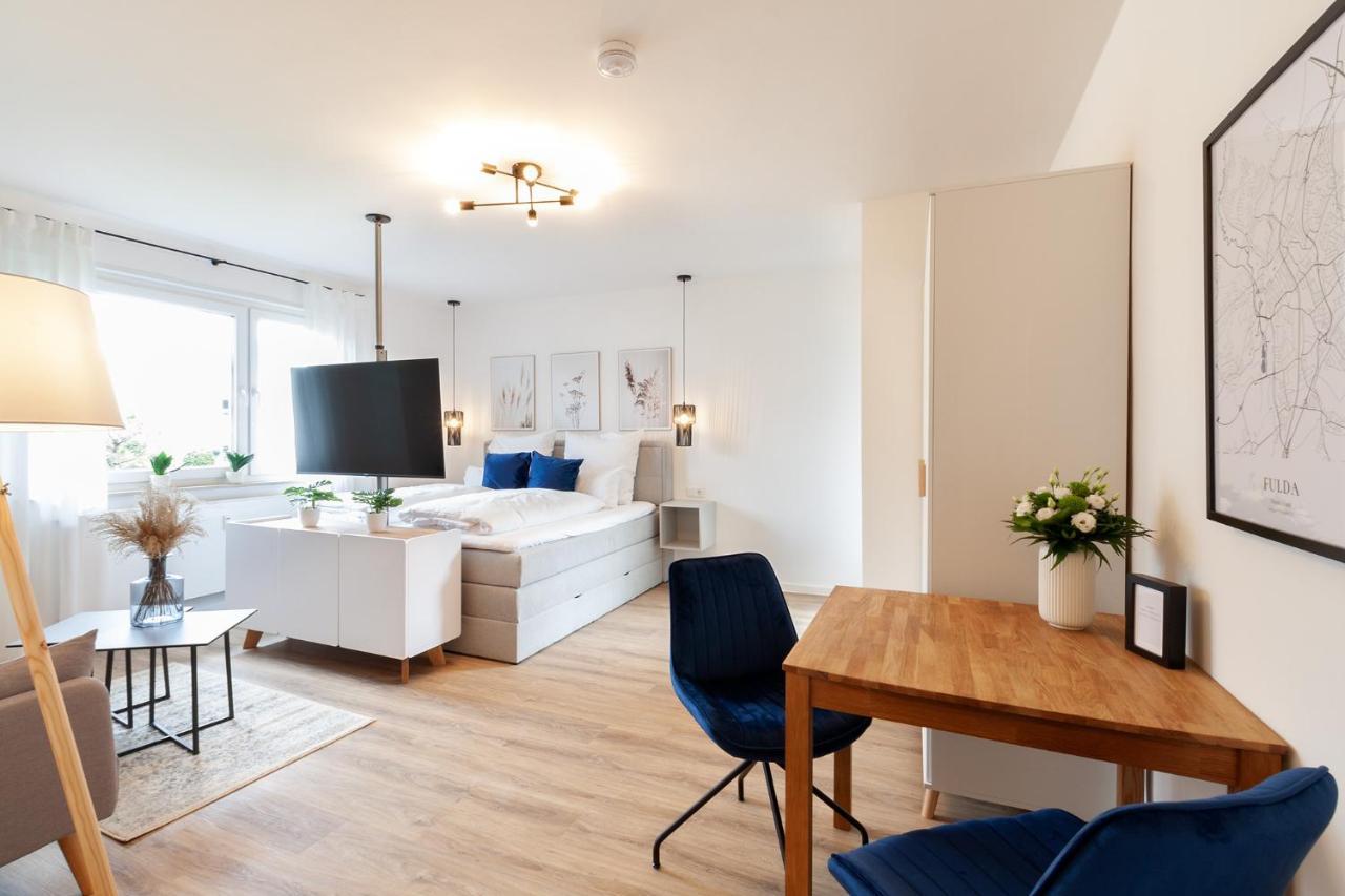 Modernes Apartment *Liobablick Nr. 3* - Fewo Fulda/Petersberg Petersberg  Extérieur photo